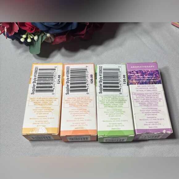 4 NEW Sharper Image 100% Pure Essential Oil Size 10 ml Soap Making Crafts - Picture 7 of 7